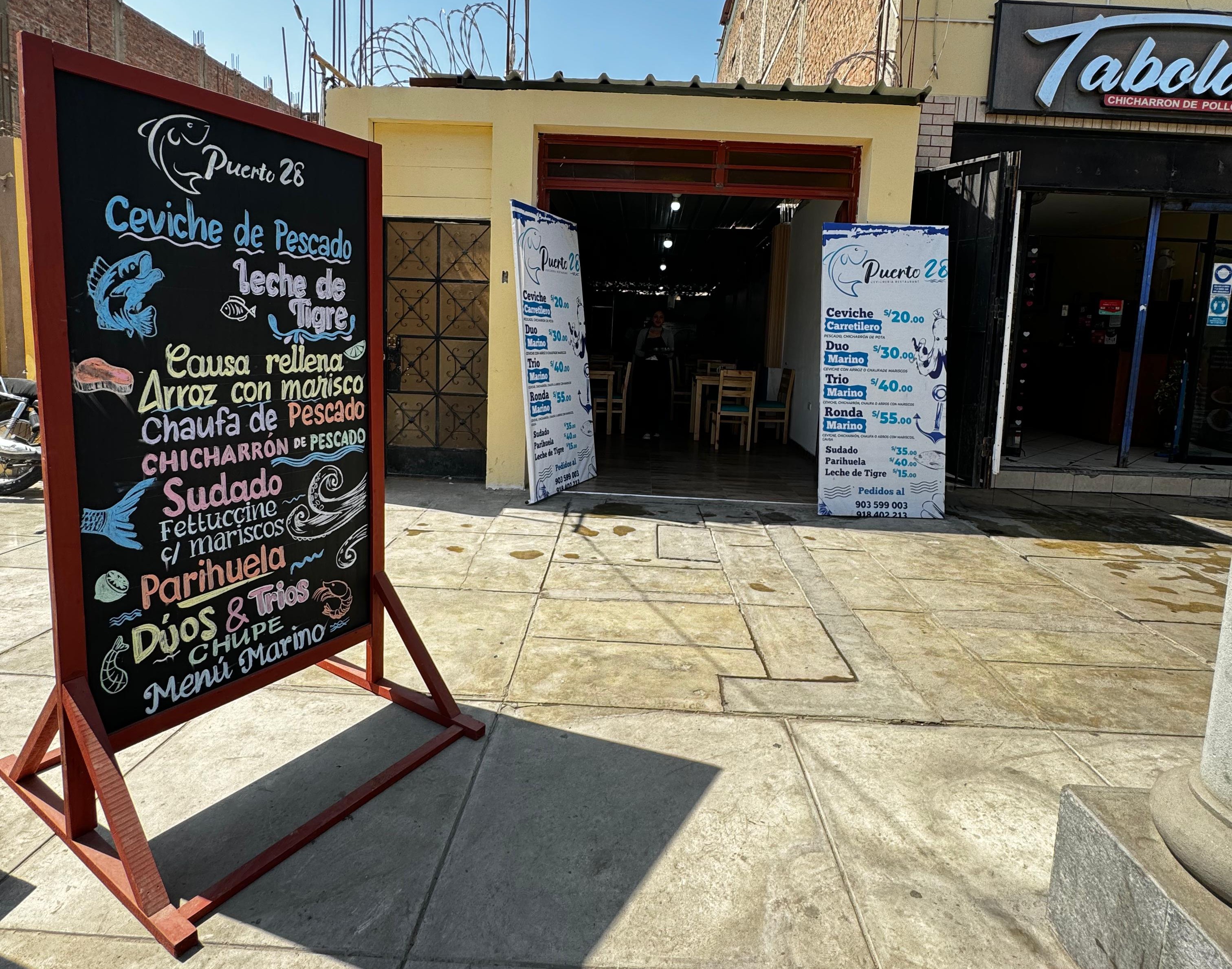 Exterior del restaurante